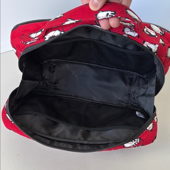 Vera Bradley Playful Penguin Red Cosmetic Case - Picture 11 of 16